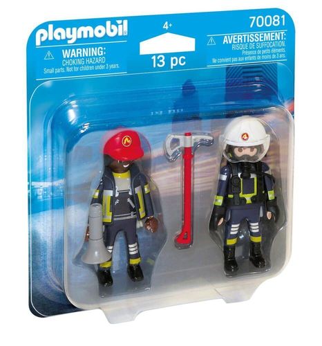 Playmobil 70081 Feuerwehrmänner mit Axt