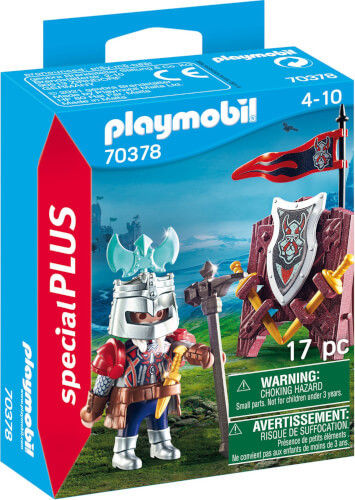 Playmobil Special Plus 70378 Ritter mit Waffenhalterung + Fahne